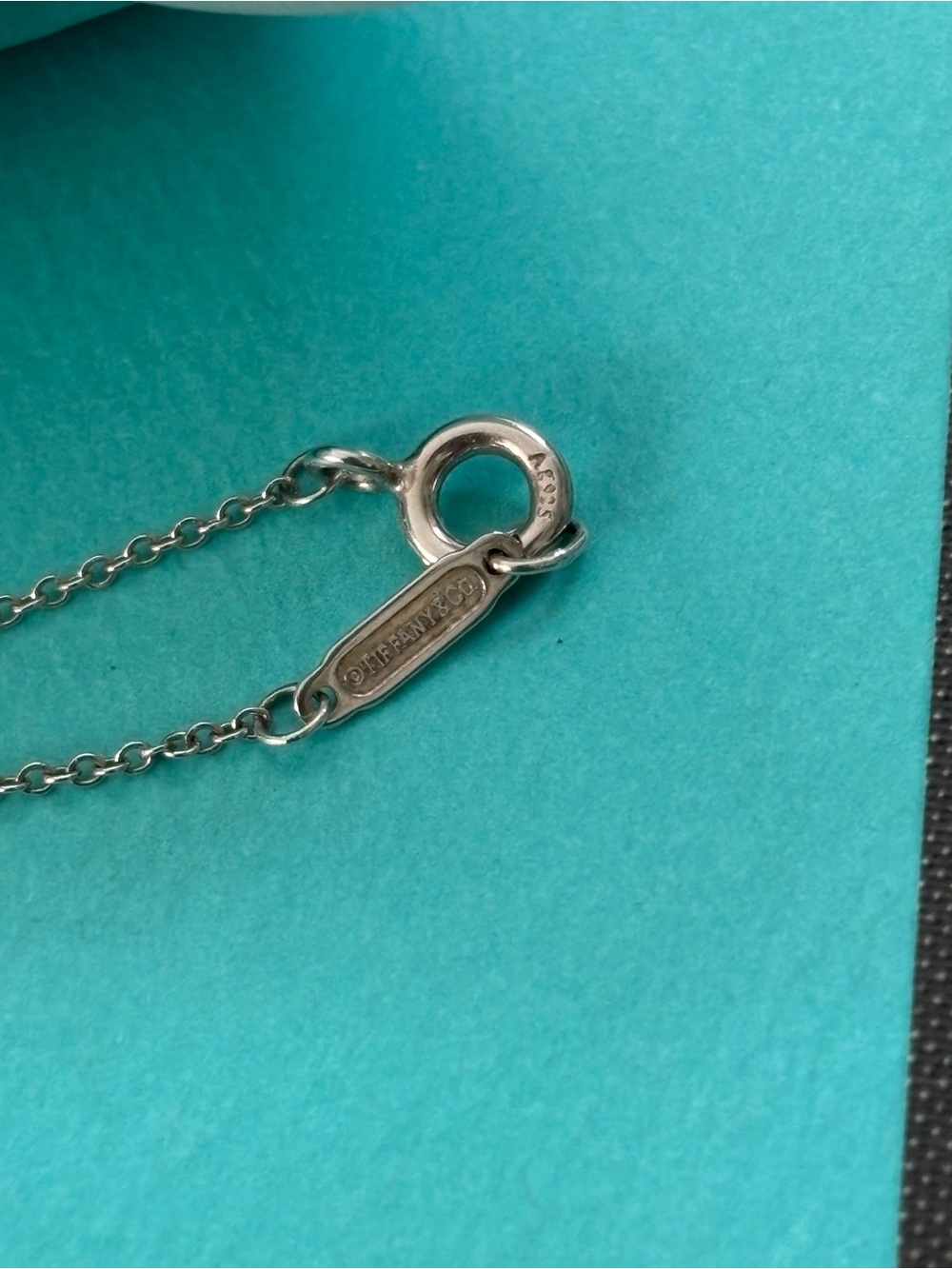 Authentic Tiffany & Co Mini Round Pendant Necklace - Picture 5 of 5
